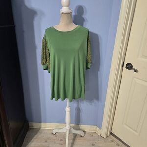 NY Collection Size 1x Blouse